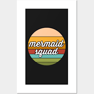 Mermaid Squad Posters and Art